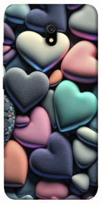 Чехол Каменные сердца для Xiaomi Redmi 8a