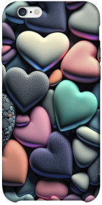 Чехол Каменные сердца для iPhone 6 plus (5.5'')
