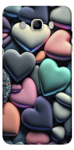 Чехол Каменные сердца для Galaxy J7 (2016)