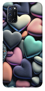 Чехол Каменные сердца для Oppo A52
