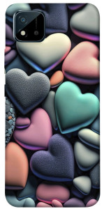 Чехол Каменные сердца для Realme C11 (2021)