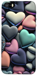 Чехол Каменные сердца для iPhone 5