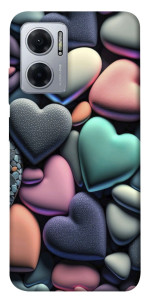 Чехол Каменные сердца для Xiaomi Redmi Note 11E