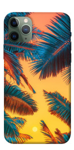 Чехол Оранжевый закат для iPhone 11 Pro