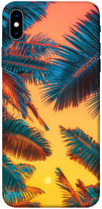 Чехол Оранжевый закат для iPhone XS Max