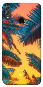 Чехол Оранжевый закат для Huawei Honor 8X