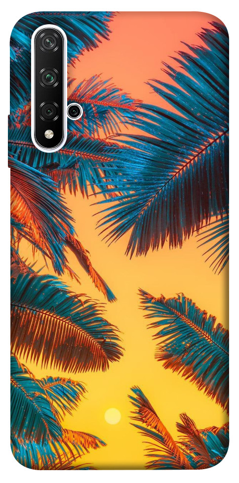 Чехол Оранжевый закат для Huawei Honor 20