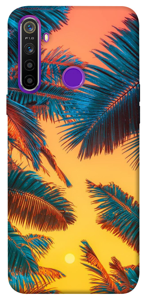 

Чехол Оранжевый закат для Realme 5 1599090