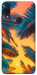 Чехол Оранжевый закат для Xiaomi Redmi Note 7