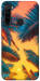 Чохол Помаранчевий захід для Xiaomi Redmi Note 8