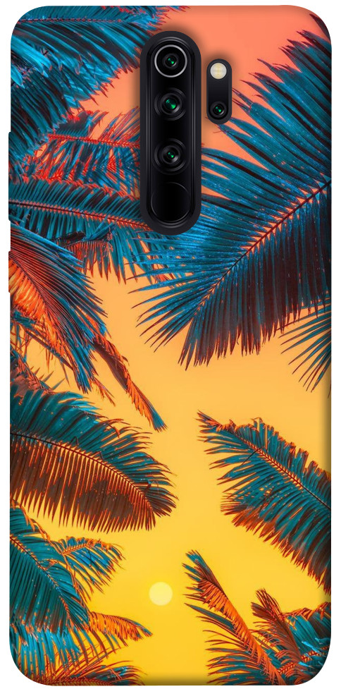 Чехол Оранжевый закат для Xiaomi Redmi Note 8 Pro