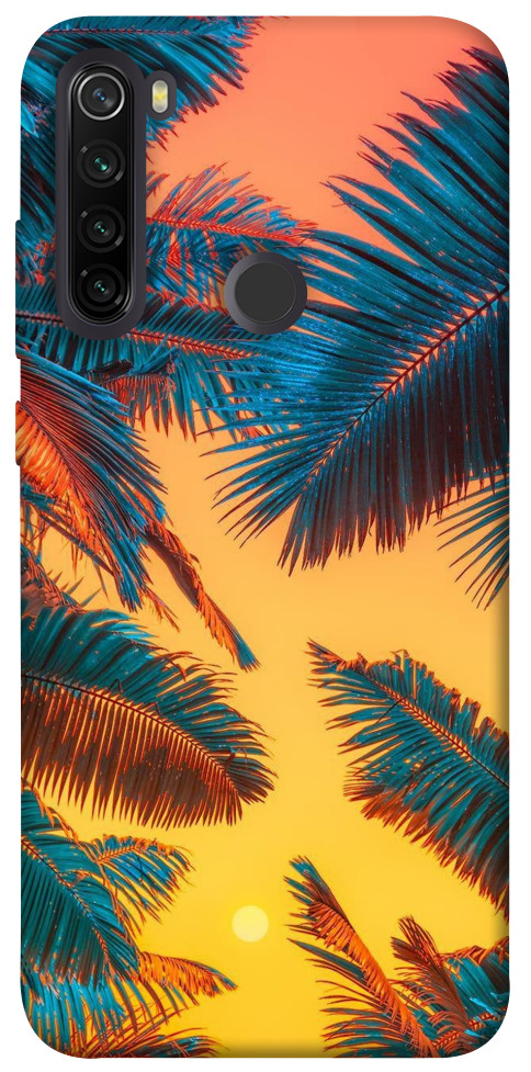 Чехол Оранжевый закат для Xiaomi Redmi Note 8T