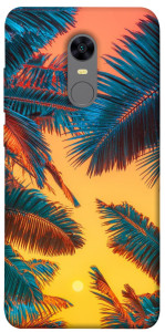 Чехол Оранжевый закат для Xiaomi Redmi Note 5 (Single Camera)