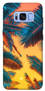 Чехол Оранжевый закат для Galaxy S8 (G950)