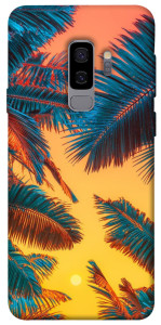 Чехол Оранжевый закат для Galaxy S9+
