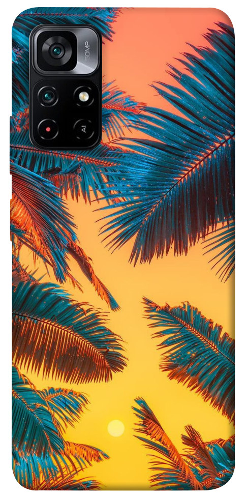 Чехол Оранжевый закат для Xiaomi Poco M4 Pro 5G