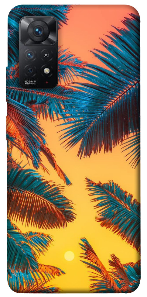 Чехол Оранжевый закат для Xiaomi Redmi Note 11 Pro 5G