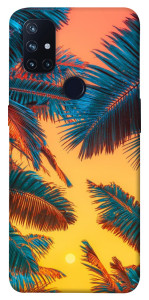 Чехол Оранжевый закат для OnePlus Nord N10 5G