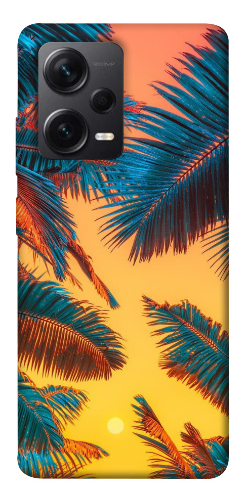 Чехол Оранжевый закат для Xiaomi Redmi Note 12 Pro+