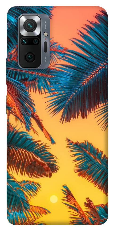 Чехол Оранжевый закат для Xiaomi Redmi Note 10 Pro Max
