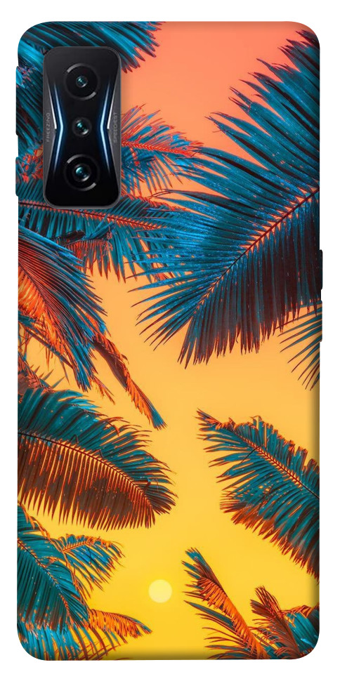 Чехол Оранжевый закат для Xiaomi Poco F4 GT