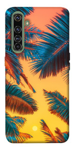 Чехол Оранжевый закат для Realme X50 Pro