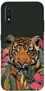Чехол Нарисованный тигр для Galaxy A01