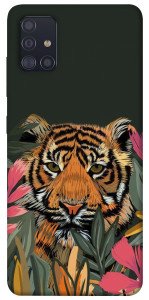 Чехол Нарисованный тигр для Galaxy A51 (2020)