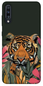 Чехол Нарисованный тигр для Galaxy A70 (2019)