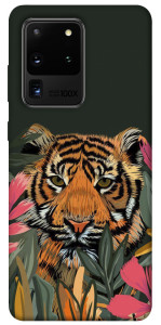 Чехол Нарисованный тигр для Galaxy S20 Ultra (2020)