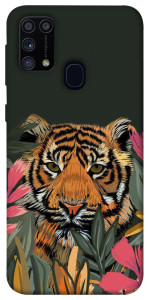 Чехол Нарисованный тигр для Galaxy M31 (2020)