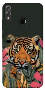 Чехол Нарисованный тигр для Huawei Honor 8X