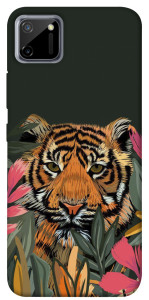 Чехол Нарисованный тигр для Realme C11