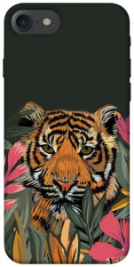 Чехол Нарисованный тигр для iPhone 8