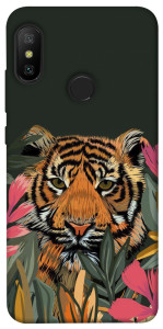 Чехол Нарисованный тигр для Xiaomi Redmi 6 Pro