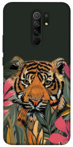 Чехол Нарисованный тигр для Xiaomi Redmi 9
