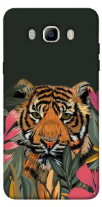 Чехол Нарисованный тигр для Galaxy J7 (2016)