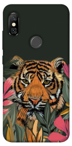 Чехол Нарисованный тигр для Xiaomi Redmi Note 6 Pro
