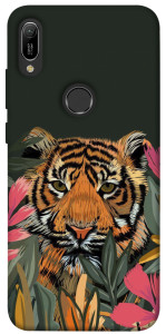 Чехол Нарисованный тигр для Huawei Y6 (2019)