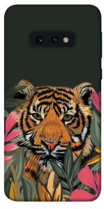 Чехол Нарисованный тигр для Galaxy S10e