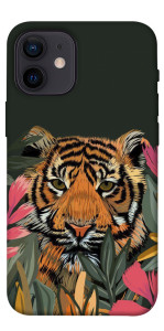 Чохол Намальований тигр для iPhone 12 mini