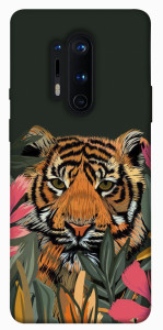 Чехол Нарисованный тигр для OnePlus 8 Pro