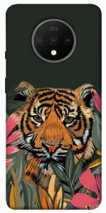 Чехол Нарисованный тигр для OnePlus 7T