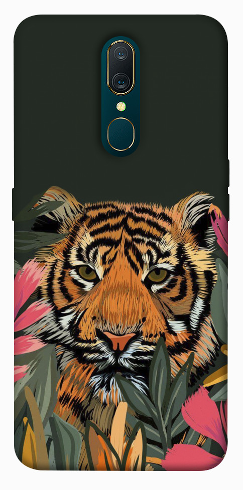 Чехол Нарисованный тигр для OPPO A9