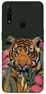 Чехол Нарисованный тигр для Oppo A31