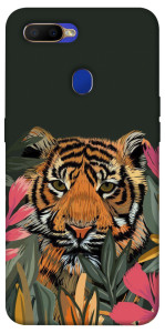 Чехол Нарисованный тигр для Oppo A5s