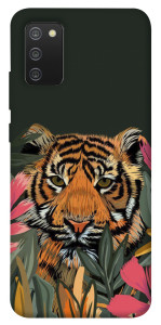 Чехол Нарисованный тигр для Galaxy A02s