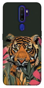 Чехол Нарисованный тигр для Oppo A9 (2020)