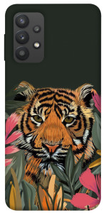 Чехол Нарисованный тигр для Galaxy A32 4G