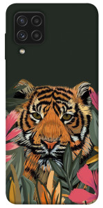 Чехол Нарисованный тигр для Galaxy A22 4G